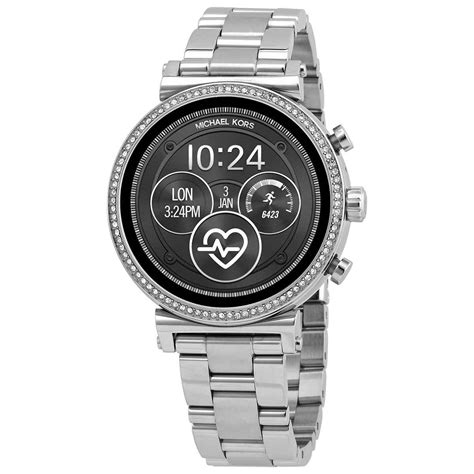 michael kors gen 4 sofie silver-tone touchscreen smartwatch|Customer Reviews: Michael Kors Gen 4 Sofie Smartwatch 41mm .